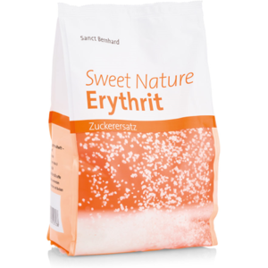 Sanct Bernhard Érythritol Nature - Substitut naturel de sucre - 1kg - Publicité Sanct Bernhard Érythritol Nature - Substitut naturel de sucre - 1kg - Publicité