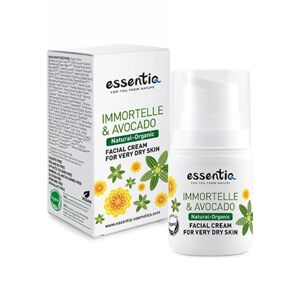 Essentiq Crème naturelle pour peaux très sèches - immortelle & avocat, 50 ml