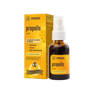 Medex Propolis à base d'alcool – spray, 30 ml
