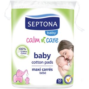 Septona Disques en coton pour bébés, 50 disques