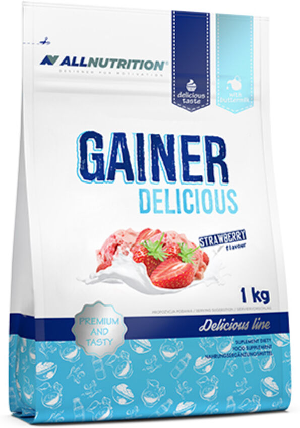 AllNutrition Gainer Delicious ? fraise, 1000 g