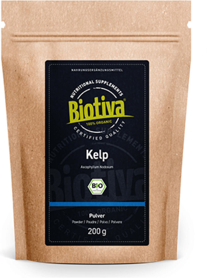 Biotiva Poudre de varech BIO, 200 g