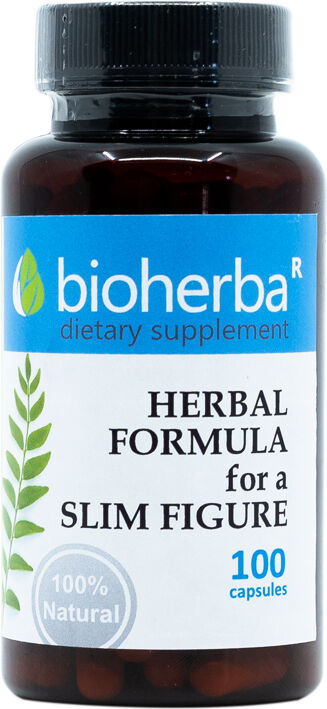 Bioherba Formule à base d'herbes Slim Figure, 100 gélules