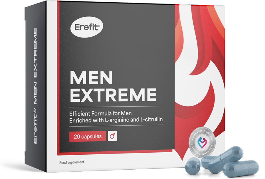 Erefit® Men Extreme – complexe pour hommes, 20 gélules