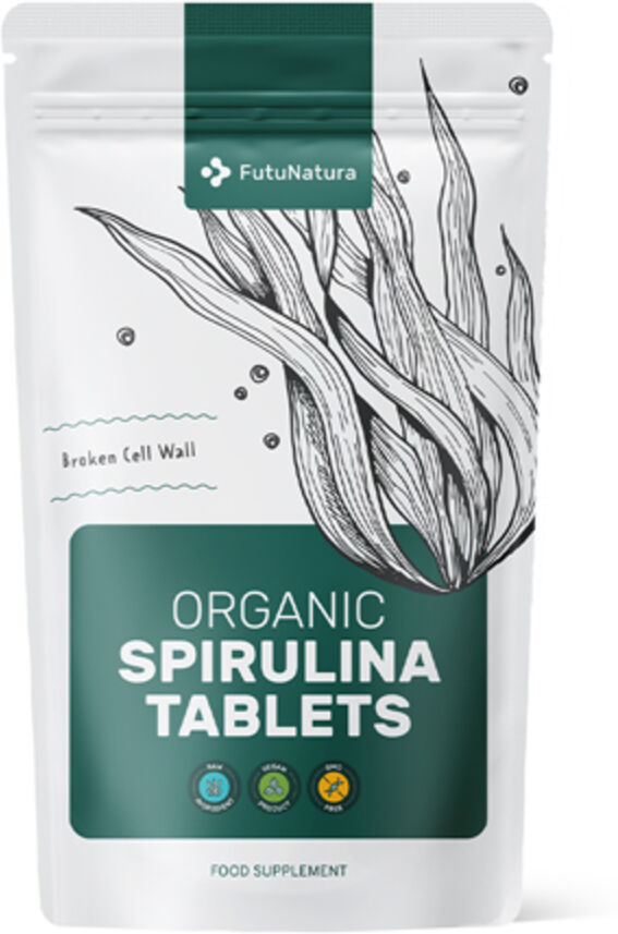 FutuNatura BIO Spiruline 400 mg, 375 comprimés