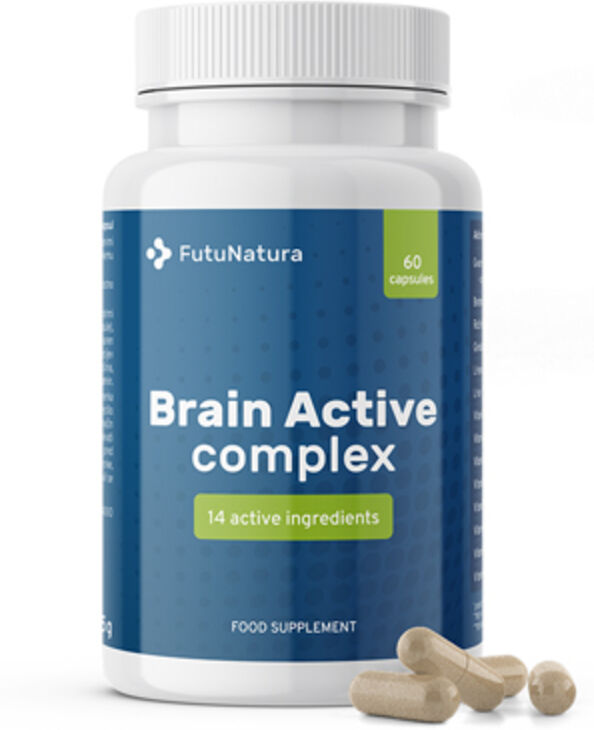 FutuNatura Brain Active Complexe, 60 gélules