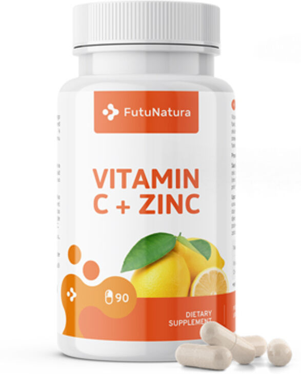 FutuNatura Vitamine C + Zinc, 90 gelules