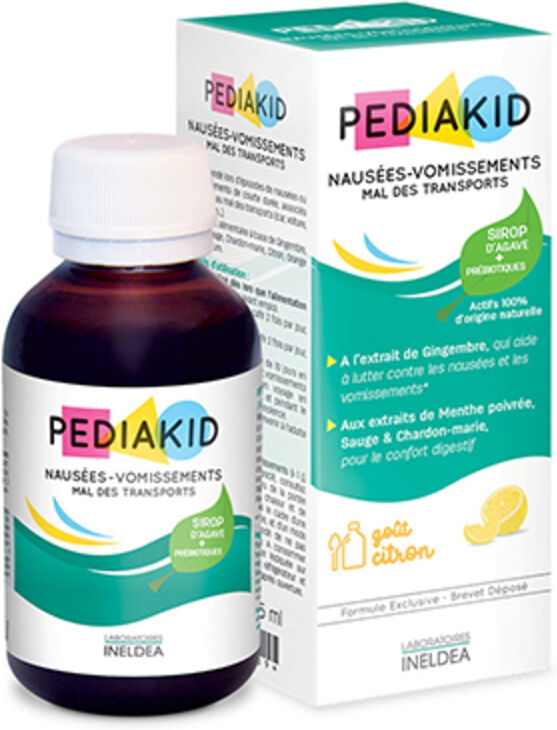 Pediakid Sirop pour enfants - mal des transports, 125 ml