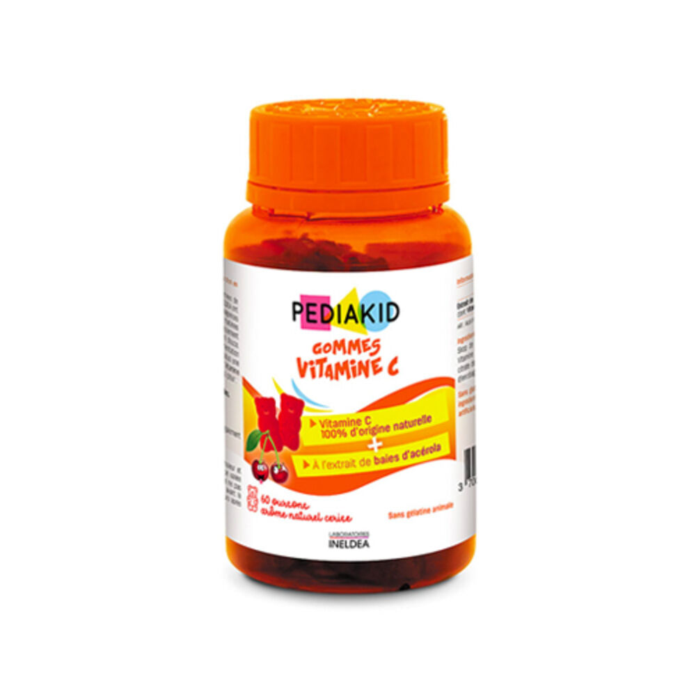 Pediakid Vitamine C pour enfants, 60 oursons gommeux