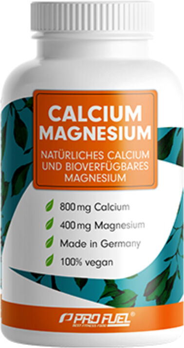 ProFuel Calcium végétalien + magnésium, 120 gélules