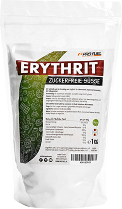 ProFuel Édulcorant végétalien - érythritol, 1000 g