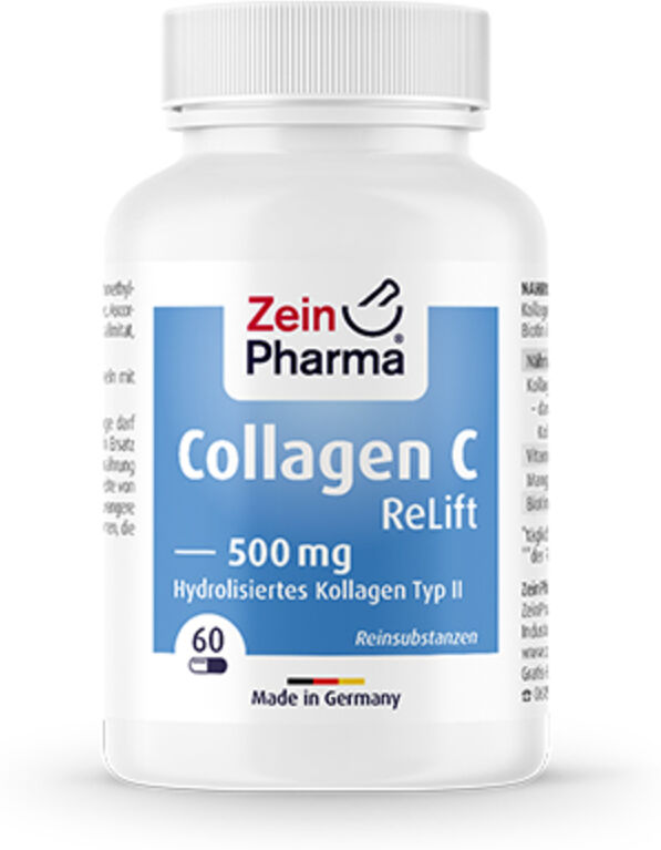 Zein Pharma Collagène C ReLift 500 mg, 60 gélules