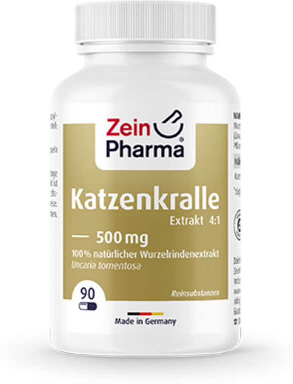 Zein Pharma Griffe de chat, extrait 4:1, 90 gélules