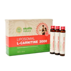 Ekolife Natura L-carnitine liposomale, 14 flacons