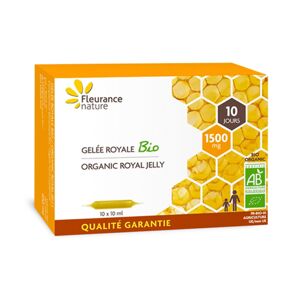 Fleurance Nature Gelee royale BIO 1500 mg, 10 x 10 ml