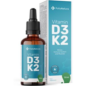 FutuNatura Vitamine D3 + K2 - en gouttes, 50 ml