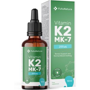 FutuNatura Vitamine K2 MK-7 200 μg - en gouttes, 50 ml