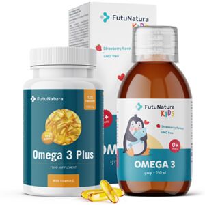 FutuNatura Omega 3 Family pack, kit