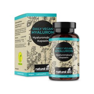 Natural aid® Acide hyaluronique vegetalien, 90 gelules