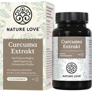 Nature Love Curcuma, 45 gelules