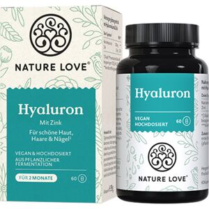 Nature Love Acide hyaluronique vegetalien, 60 gelules