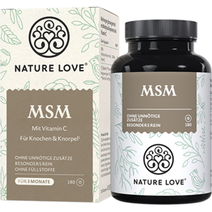 Nature Love MSM 2000 mg, 180 comprimes