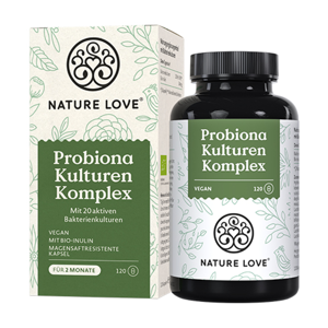 Nature Love Probiona - complexe de cultures, 120 gelules