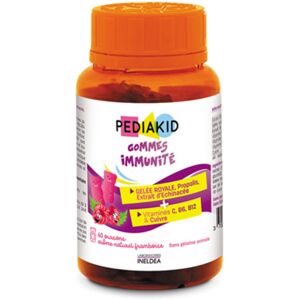 Pediakid Complexe immunitaire pour les enfants, 60 oursons gommeux