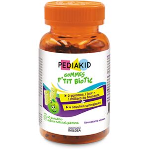 Pediakid Cultures microbiologiques pour enfants, 60 oursons gommeux