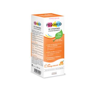Pediakid Sirop multivitamines pour enfants, 250 ml