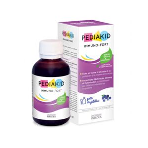 Pediakid Sirop pour enfants pour le systeme immunitaire, 125 ml