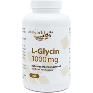 Vita World L-Glycine 1000 mg, 120 gelules