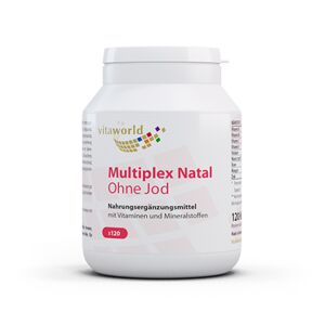 Vita World Multiplex Natal - vitamines et mineraux pour femmes enceintes, 120 gelules