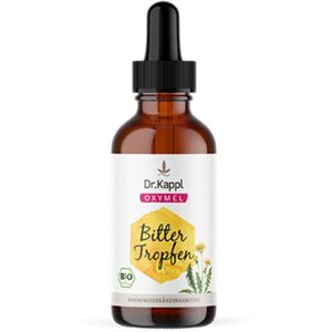 Dr.Kappl Gouttes BIO à base de plantes Oxymel - Amer, 58 g