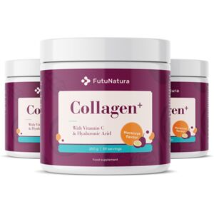 FutuNatura 3x Collagène + vitamine C + acide hyaluronique, ensemble 750 g