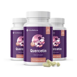 FutuNatura 3x Quercétine 250 mg, ensemble 360 gélules