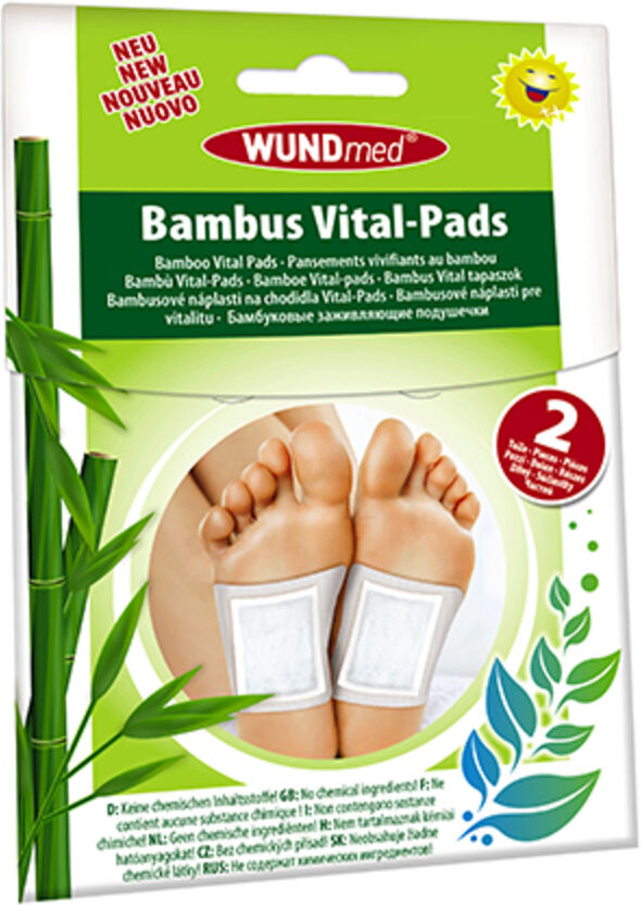 WUNDmed Patchs détox pour les pieds, 2 pièces