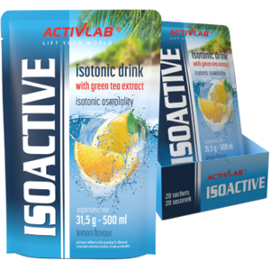 ActivLab Isoactive Boisson Isotonique - Citron - Publicité ActivLab Isoactive Boisson Isotonique - Citron - Publicité