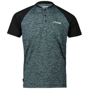 Stiga Team Shirt Green Black L mixte