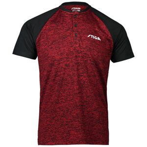 Stiga Team Shirt Red Black M mixte