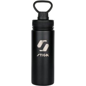 Stiga Water Bottle Steel Black - 550ML taille unique mixte