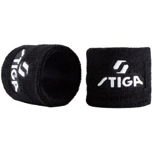 Stiga Wristband Small Black 2-Pack taille unique mixte