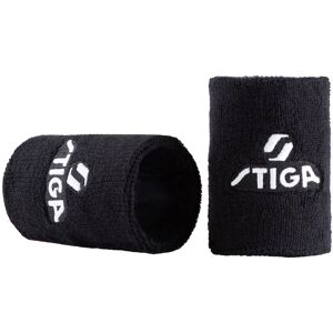 Stiga Wristband Large Black 2-Pack taille unique mixte