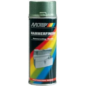 MoTip Bombe peinture Effet martelé Vert Motip 400 ml M04012