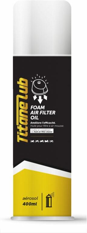 Huile filtre à air Titane Lub Foam Air Filter Oil 400ml