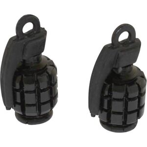 Replay Paire de bouchons de valve Replay grenade noir