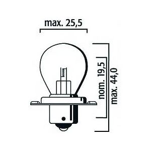 Brazoline Ampoule S3 12V 15W P26S Brazoline