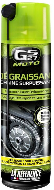 Dégraissant chaîne GS27 surpuissant 500 ml