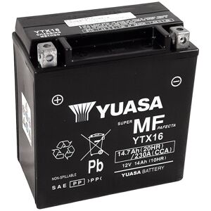 Yuasa Batterie Yuasa YTX16-BS - SLA AGM12V 14,7 Ah prête à l’emploi