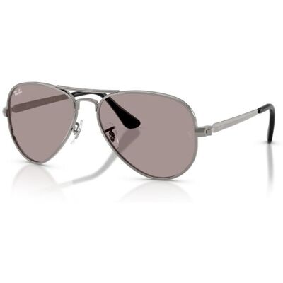 Ray-Ban - Aviator Max - Lunettes de soleil T58 - Gunmetal - Violet - Publicité Ray-Ban - Aviator Max - Lunettes de soleil T58 - Gunmetal - Violet - Publicité